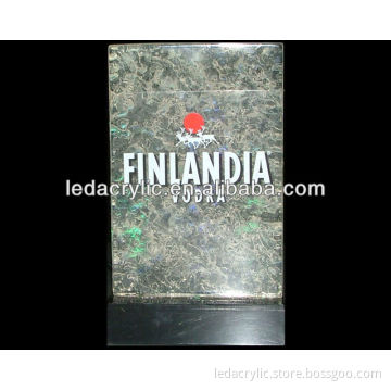 Finlandia led table tent sign